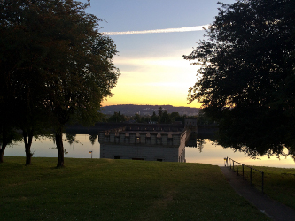 Sunset on Mt Tabor